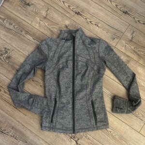 lululemon athletica Women's Heathered Gray zip up
